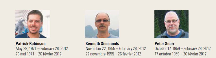 Patrick, Kenneth, Peter